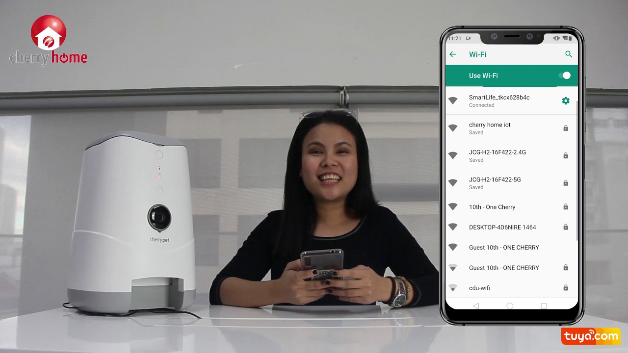 How to connect and remove Cherry Pet Smart Wi-Fi Feeder?