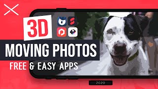 3D Stereoscopic MOVING PHOTO Effect on iPhone | 2020 (Free Apps)(Dazzcam Alternative) screenshot 5