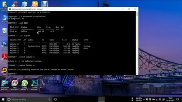 Hide or Unhide Any Local Drive In Windows Using "CMD"[Command Prompt] .