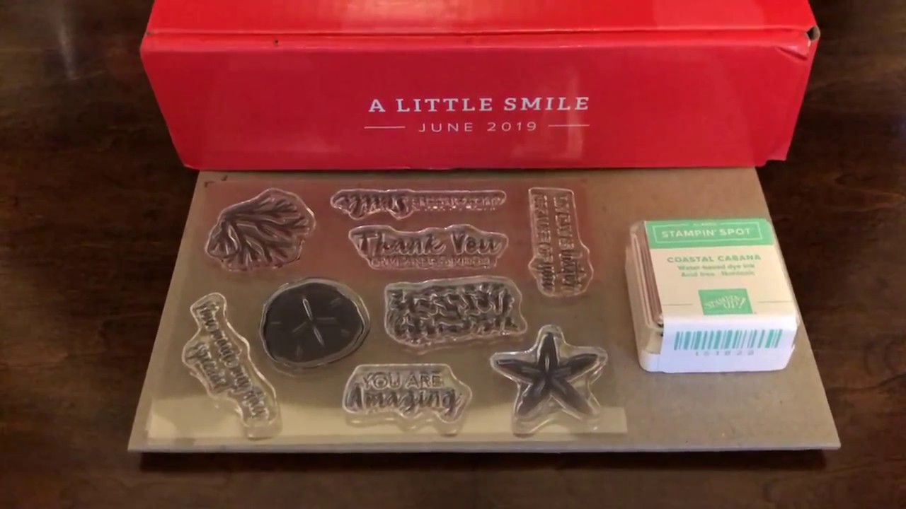 Unboxing - Stampin’ Up! Paper Pumpkin June 2019 (Part 2) - YouTube