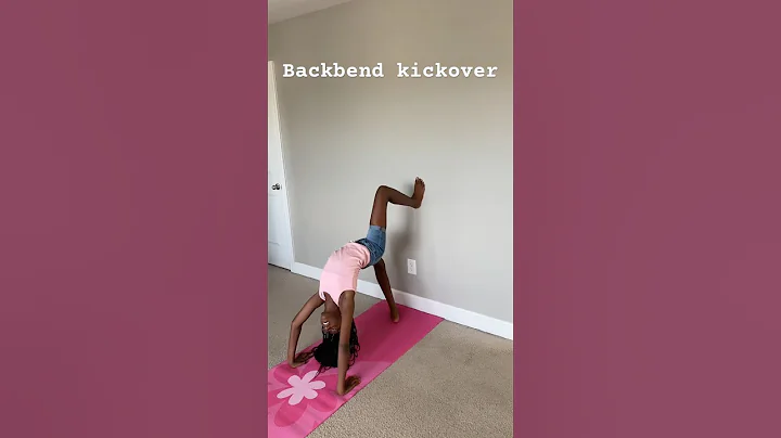 Backbend kickover tutorial gymnastics #shorts #kickover #explorepage #backbend #gymnast #tumbling
