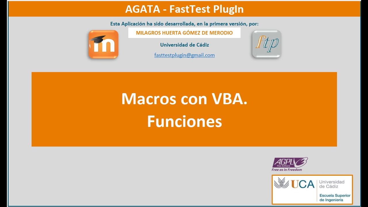 5.4 - Macros con VBA - Funciones Personalizadas