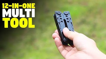 12-in-one EDC multi tool for camping