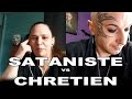  dbat face a une sataniste  morgan priest catholique dissident  2023