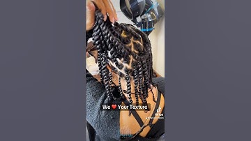 Two strand twist blow dried natural hair before after