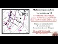 Esercizio di Meteorologia nautica 3 - Punto fisso Fronte OCCLUSO - Situazione e Previsioni