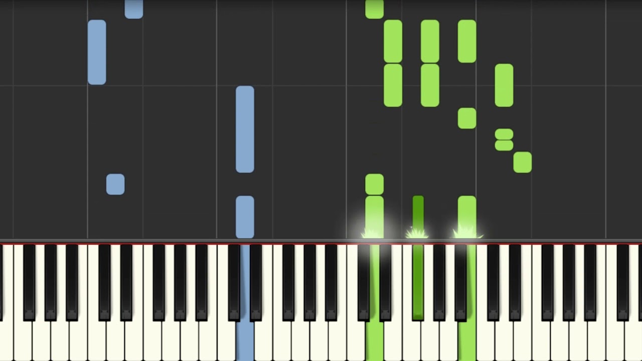 Daisies Katy Perry [Piano Tutorial] Synthesia YouTube