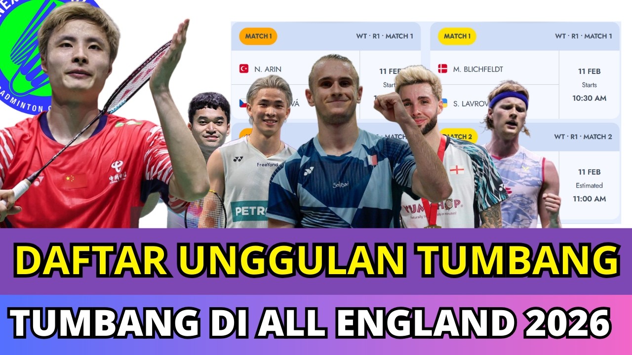 UNGGULAN TUMBANG DI 32 BESAR ALL ENGLAND 2026 #allengland2026