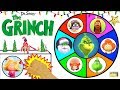 THE NEW GRINCH MOVIE Spinning Wheel Game w/ Surprise Toys from 2018 GRINCH