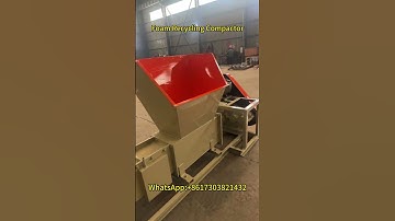 Reducing Foam Waste with a High-Performance Foam Recycling Compactor