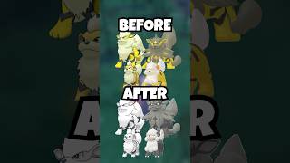 I’m Redesigning Every Shiny #pokemon #shinypokemon #growlithe #arcanine