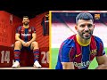 THE KUN AGÜERO'S FIRST DAY AS A BARÇA PLAYER