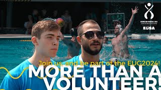 More than a Volunteer! vol. 3. - Join EUG2024!
