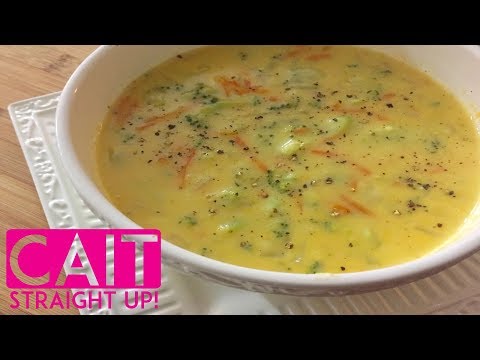 Instant Pot Broccoli and Cheese Soup Recipe | Cait Straight Up