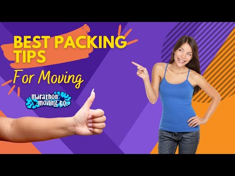 Moving in Tips: The Best Packing Tips For Moving & Making Packing for Your Move Stress Free @marathonmovers