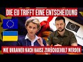 Schluss mit den Illusionen! Plattform „Nach Hause“ für Ukrainer – EU trifft Entscheidung!