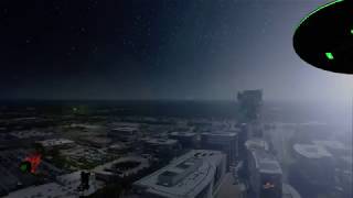 Alien Invasion After Effects Scene (no audio)