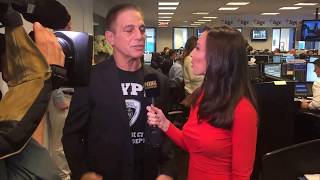 Tony Danza with Lauren Simonetti of FOX Business News