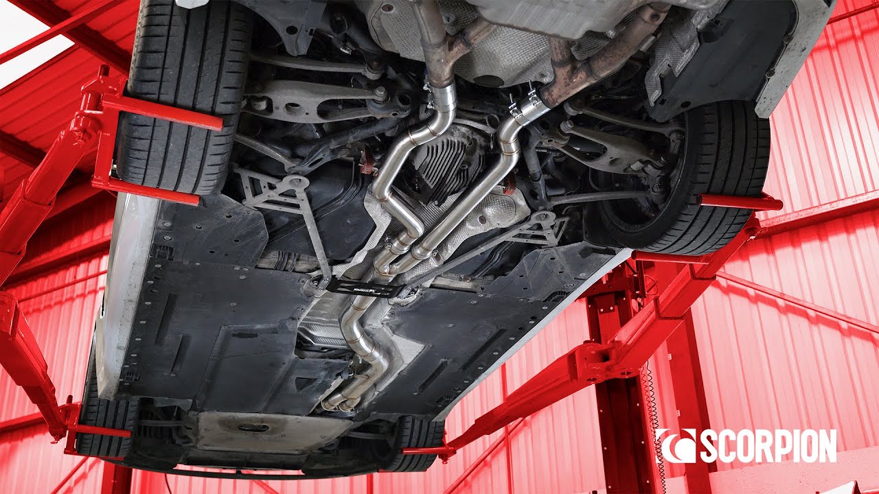 BMW Scorpion Single Mid Pipe Upgrade Promo Video