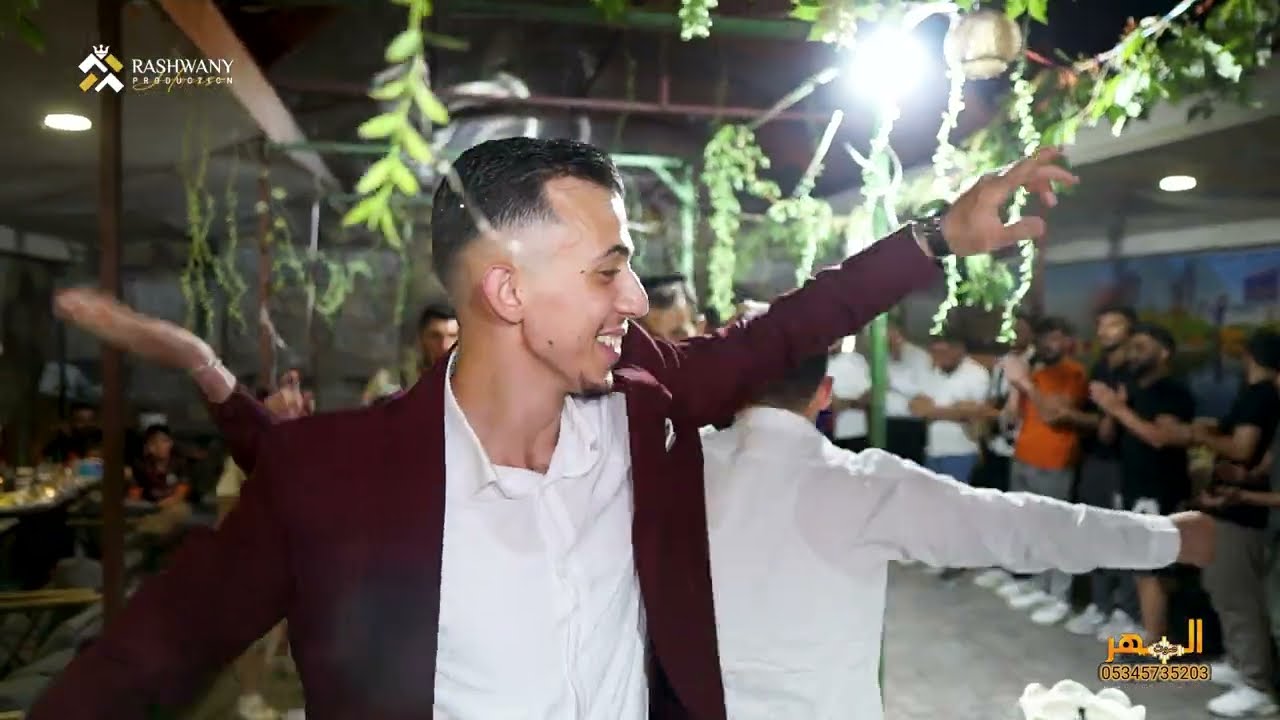 أفراح اهالي مارع | حفل زفاف العريس حسن زياد الناصر | الفنان علي حداد | الجزء الثالث 