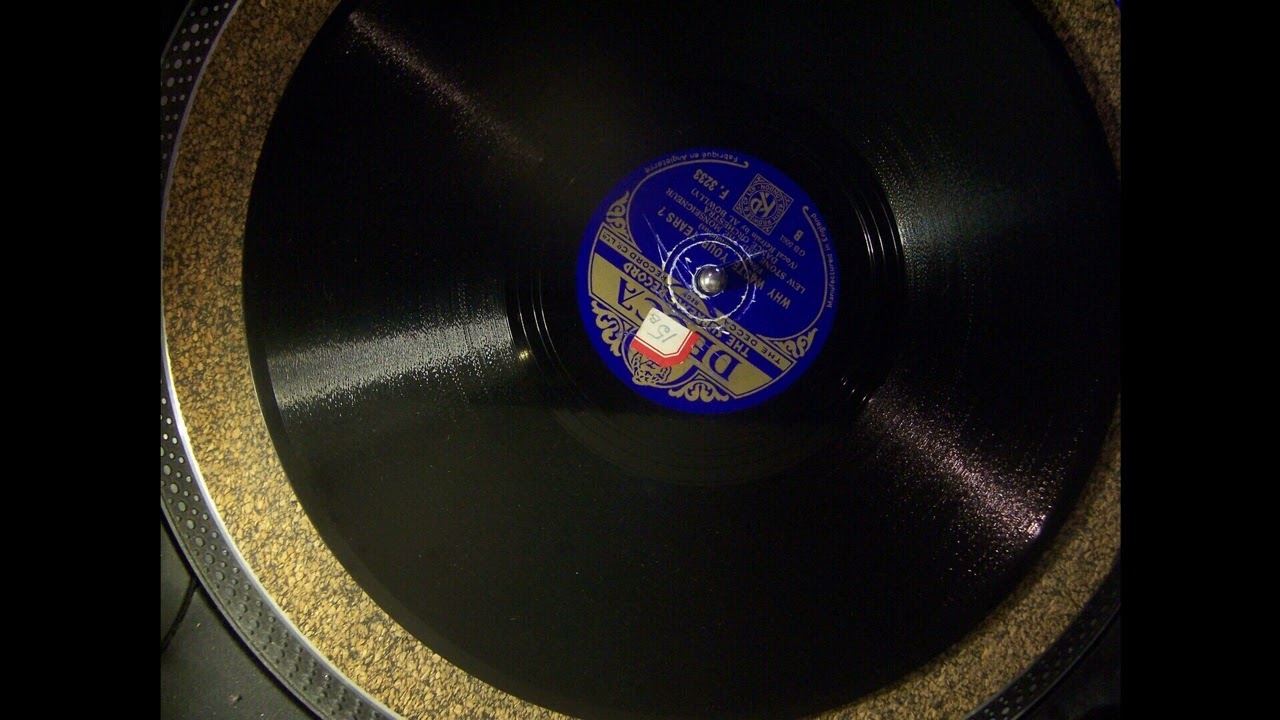Obejrzyj Lew Stone orch (Al Bowlly) - Why waste your tears (Decca F3233) (1932) w YouTube Obejrzyj Lew Stone orch (Al Bowlly) - Why waste your tears (Decca F3233) (1932) w YouTube