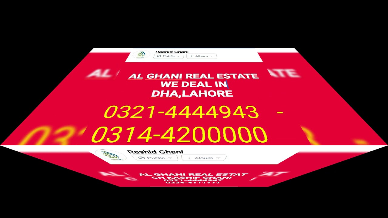 AL GHANI REAL ESTATE YouTube