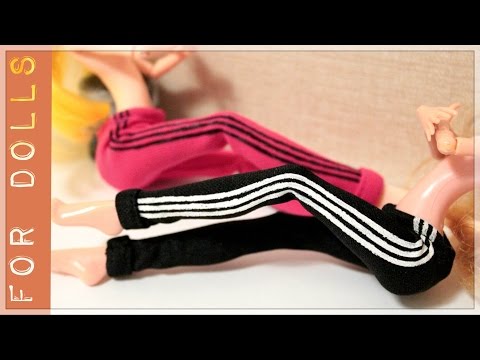 Как сшить спортивный костюм для куклы барби