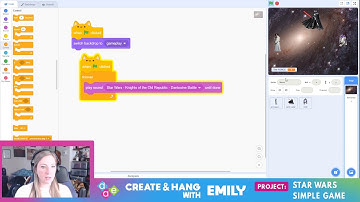 How to Create a Star Wars Simple Game in Scratch