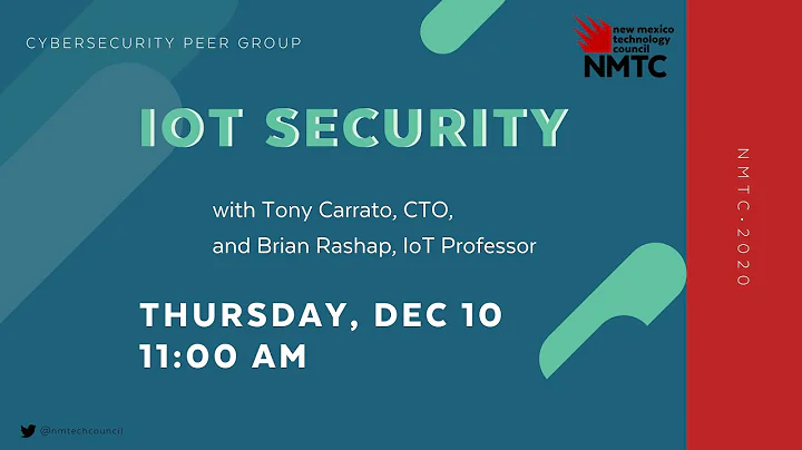 Cybersecurity Peer Group | IoT Security