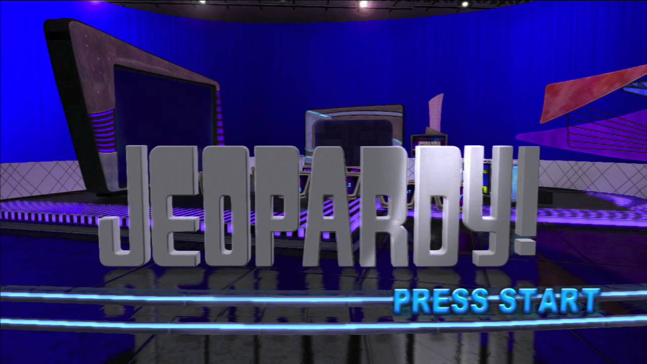 Jeopardy the Game Title Screen (HD) YouTube