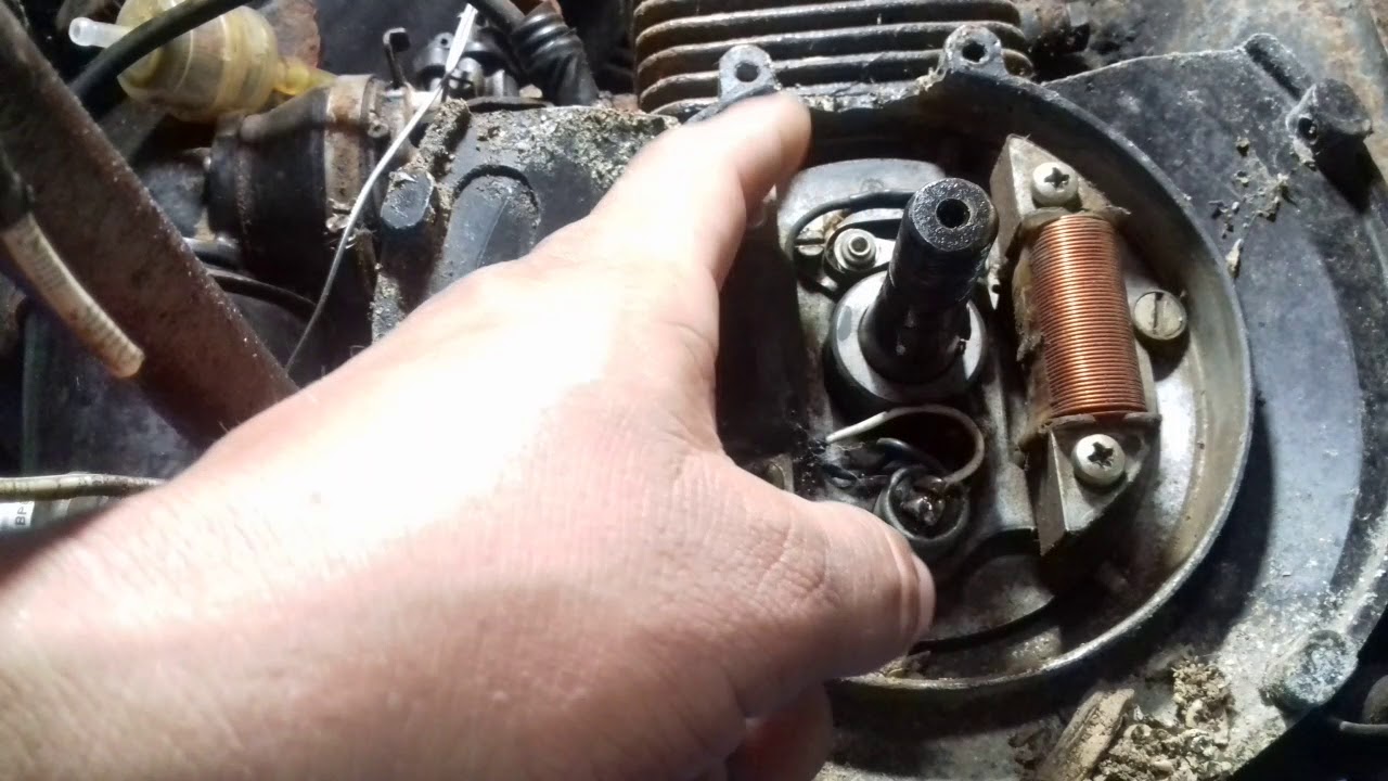 Mini buggy 2 tempo sistema elétrico ingnição