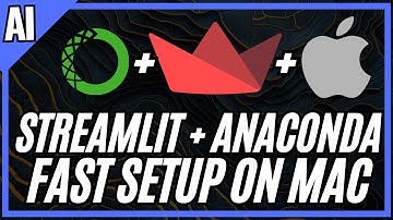 Run Your First Streamlit App on Mac with Anaconda in 5 min!
