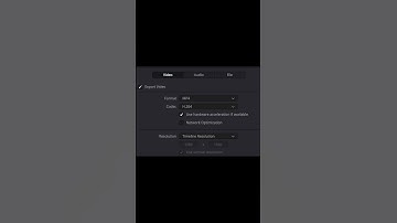 Best export settings for Davinci resolve