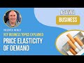 Price Elasticity of Demand