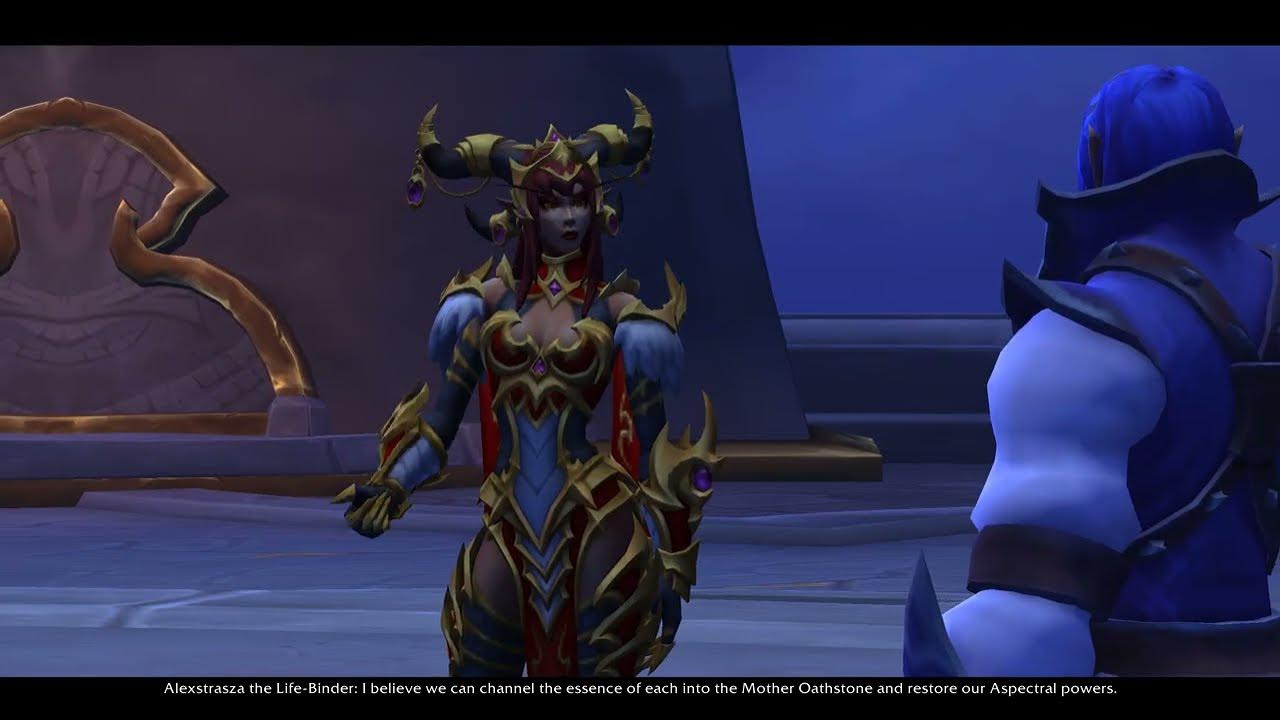 To Tyrhold, WoW Dragonflight Quest (Valdrakken Accord level 8)