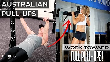 Under Bar Pull Ups or Australian Pull-Ups | Start Here to Get Your First Pull Up!