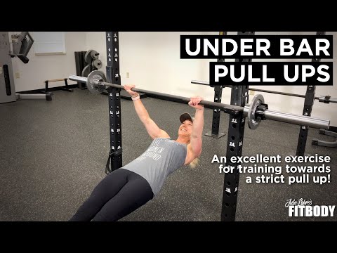 Under Bar Pull Ups - Training exercise for strict pull ups 