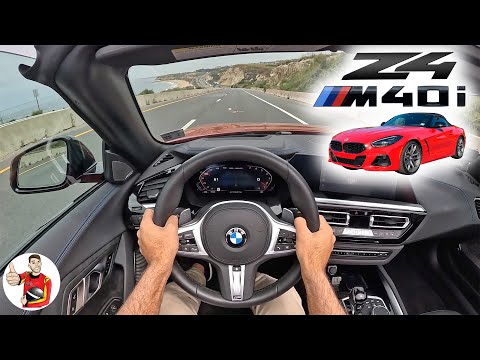 The 2023 BMW Z4 M40i is Unexpectedly Raucous (POV Drive Review)