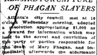 Thursday, 1st May 1913 City Offers $1,000 Reward for Capture of Phagan Slayers
