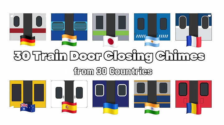 🚨🚆 30 Train Chimes, 30 Countries 🚨🚆 #Train