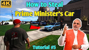 Car Stealing Tutorial | How to Mod GTA 5 | Hindi | By GT GAMING