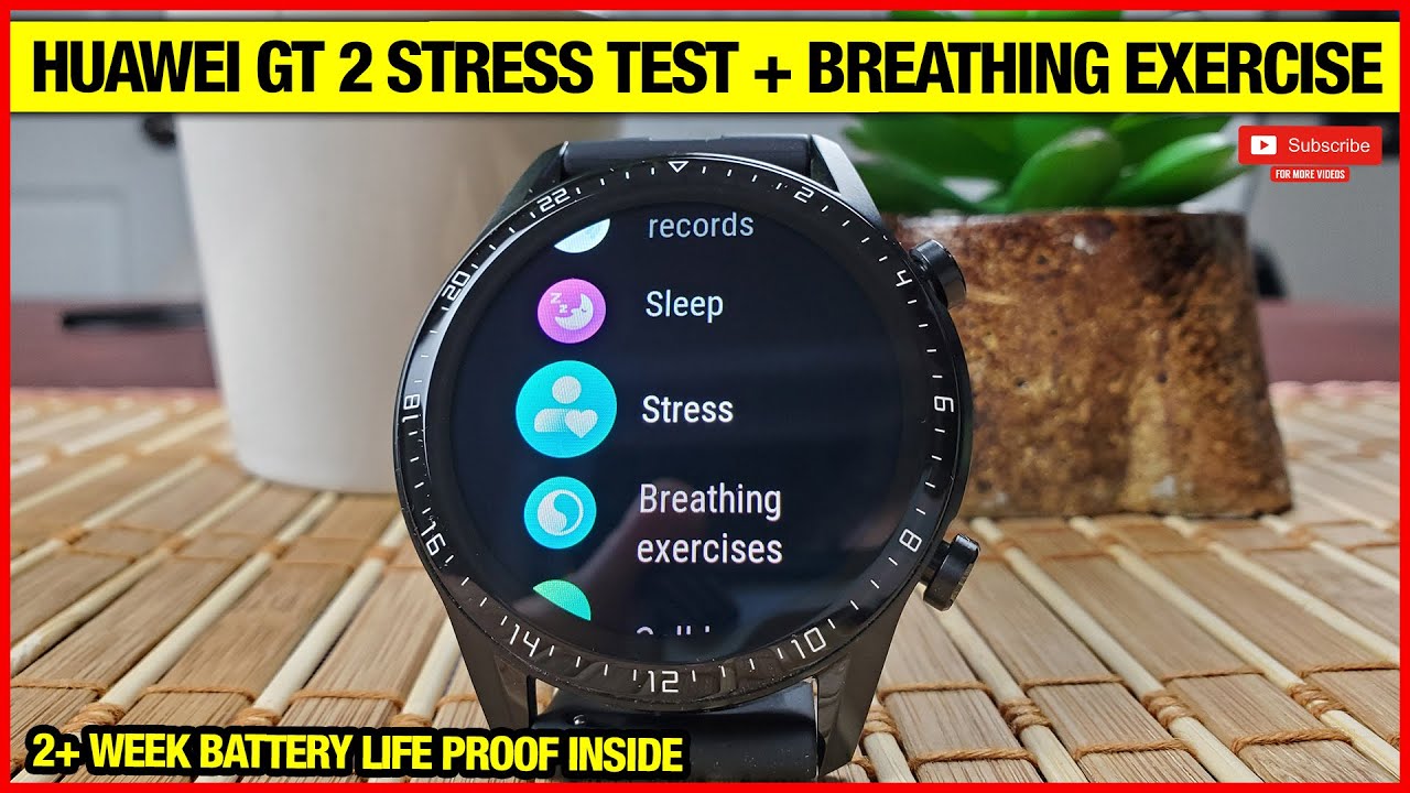 Watch GT 2 Automatic Stress Test Review & Breathing Exercise - YouTube