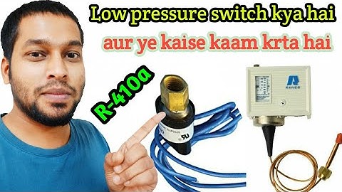 R-410a Low pressure switch kya hai aur kaise kaam krta hai || Venus Tech ||