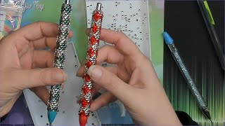 Simple Steps on How to Bling Ink Joy Gel Pens using Honeycomb Pattern.
