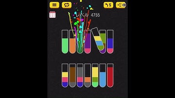 Water sort puzzle level 4755