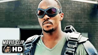Falcons First Flight Scene Captain America The Winter Soldier 2014 Movie Clip Hd