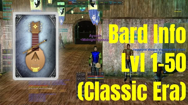 Bard Guide [Original Era] | EverQuest
