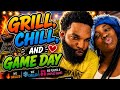 Grill, Chill & Real Conversations | Our Couples Game Day ❤️
