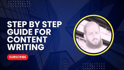 How to Learn Content Writing from Scratch | Step-by-Step Guide for Beginners