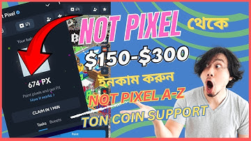 Not Pixel New Update Today | A-Z Settings Not Pixel Airdrop | Telegram New Project Not Pixel bot